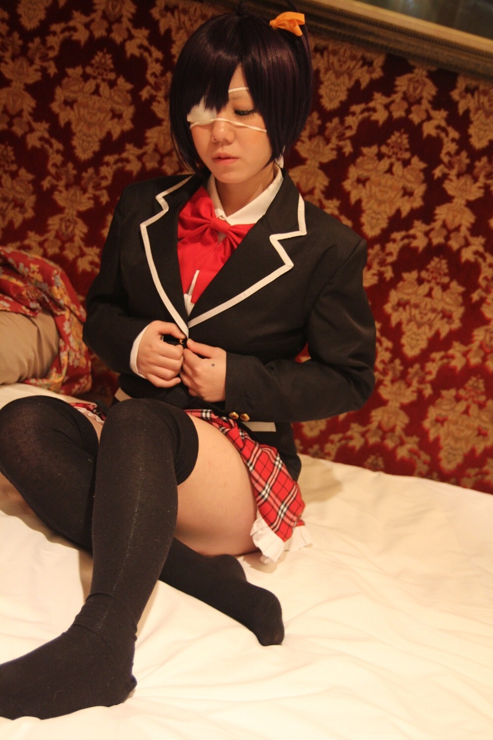 [Cosplay]  Hot Rikka Takanashi from Chuunibyou Demo Koi Ga Shitai